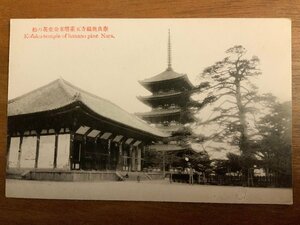 PP-3484 ■送料無料■ 奈良県 大和 興福寺 五重塔 東金堂 花の松 松の木 子供 人 神社 寺 宗教 仏教 絵葉書 写真 印刷物 古写真/くNAら 