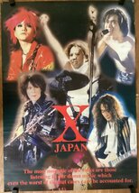 KK-3441■送料無料■XJAPAN HIDE YOSHIKI Toshl 音楽 歌手 男性 イケメン ポスター CD 印刷物 レトロ アンティーク●破れ汚れあり/くSUら_画像1