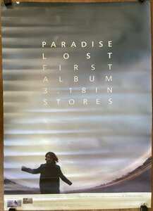 KK-3584■送料無料■PARADISE LOST 音楽 女性 美人 美女 ドラマ ポスター CD 印刷物 レトロ アンティーク●破れ折れ目テープ跡あり/くSUら