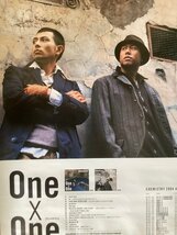 KK-3610■送料無料■CHEMISTRY One×One 音楽 歌手 男性 2人組 2004年 ポスター CD 印刷物 レトロ アンティーク/くSUら_画像2