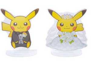 ポケモンセンター★ウェルカムパネル ピカチュウ メスのすがた オスのすがた Pokmon Garden Wedding