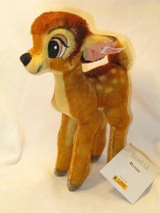 shu type /Steiff*2002 год ограниченный выпуск *[ Disney * Bambi ]* быстрое решение, коробка нет 