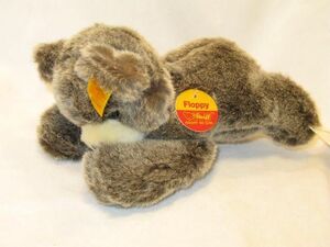 shu type /Steiff*[Floppy Bear..... медведь чёрный ]*18cm*