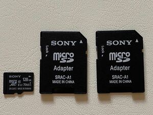 SONY マイクロSD microSD 128GB SR-G1UY2