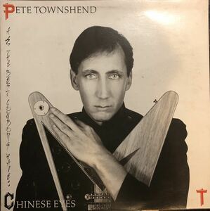 Pete Townshend All The Best Cowboys Have Chinese Eyes / ATCO Records SD 38-149 / US盤