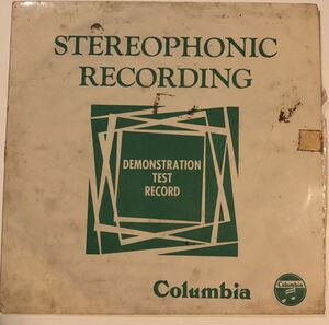 EP Stereophonic Recording Demonstration Test Record / Columbia TD-105 / 国内盤