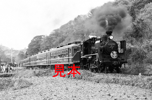 鉄道写真、35ミリネガデータ、100962440010、C56-160、SL奥久慈、袋田駅付近、1985.05.03、（3104×2058）