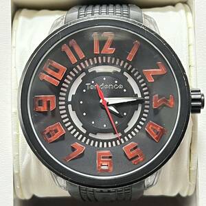 稼働 Tendence FLASH TY531001 テンデンス クォーツ 腕時計 500本限定 レッド 箱付き 付属品有り メンズ レディース
