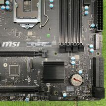 MZ-879 激安 マザーボード msi H170M-S01 LGA1151 BIOS立ち上がり確認済み ジャンク_画像4