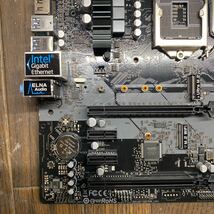 MZ-933 激安 マザーボード ASRock H370M Pro4 LGA1151 BIOS立ち上がり確認済み ジャンク_画像3