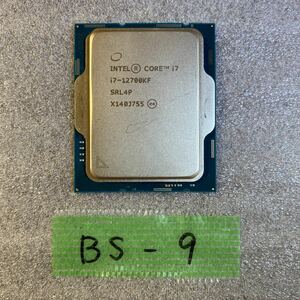 BS-9 激安 CPU Intel Core i7 12700KF SRL4P 動作品 同梱可能