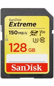 SanDisk Extreme SDXC 128GB サンディスク エクストリーム SDXCカード