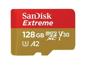 SanDisk Extreme microSDカード 128GB サンディスク エクストリーム
