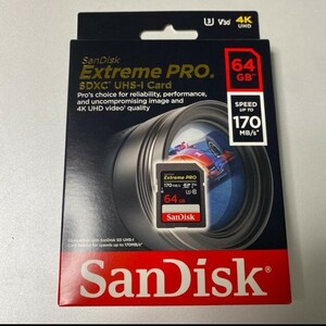SanDisk Extreme PRO 64GB SDXCカード サンディスク エクストリーム プロ
