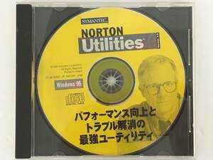 *0B249 Windows 95 NORTON Utilities Ver.3.0 Performance improvement . trouble cancellation. strongest utility 0*