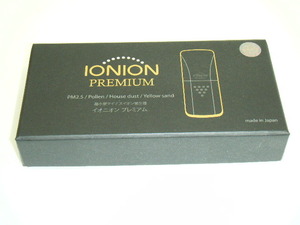 トラストレックス IONION PREMIUM イオニオン プレミアム 超小型マイナスイオン発生器 黒 ブラック 中古