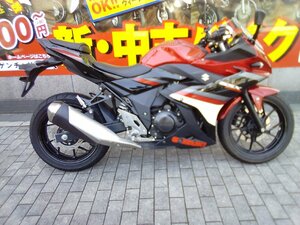 【250cc　フルカウルスポーツ！】スズキ　GSX250R　キャンディカーディナルレッド　激安　格安　中古バイク　兵庫県神戸市