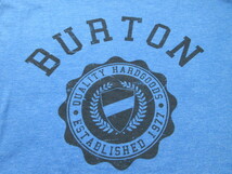 未使用新品　バートン　Tシャツ　青M　BURTON_画像3