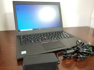 379 良品 Lenovo ThinkPad X260 Core i5-2.4GHz (6300U) RAM8GB 超高速 SSD128GB/12.5インチ (1366x768) Win10 PC ノートパソコン laptop