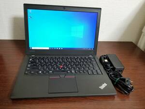 302【良品】Lenovo ThinkPad X260 Core i5-2.4GHz (6300U) RAM8GB 超高速 SSD512GB/12.5インチ (1366*768) Win10 PC ノートパソコン laptop
