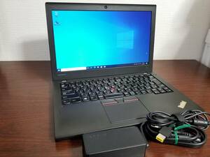 400 良品 Lenovo ThinkPad X260 Core i5-2.4GHz (6300U) RAM8GB 超高速 SSD128GB/12.5インチ (1366x768) Win10 PC ノートパソコン laptop