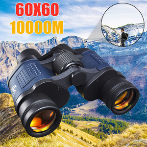 高性能 ハイクラリティ望遠鏡 60X60 双眼鏡 HD 10000M ハイパワー 屋外狩猟光学 LLL ナイトビジョン 双眼鏡 　xq0539