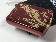 2018年 Zippo レッドドラゴン/ イオンレッドG 3面リュウ /ゴールド金（龍・竜）赤・新品_画像4