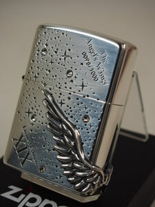 限定2019 絶版 Zippo ANGELS WINGS エンジェルウィング シルバー銀 PAW119SI 新品