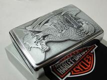 Zippo ハーレー／Harley DavidsonイーグルメタルUSA#200HD231_画像3