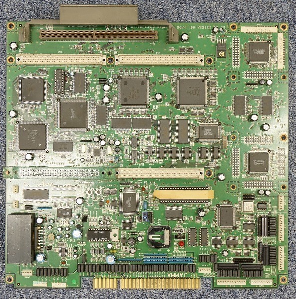 アーケード基板 ST-Vマザーボード(ツメ未破損品)+ROM2本 セット