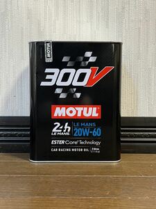 【国内正規販売品】モチュール 300V ルマン 20W60 2L×1缶 100%化学合成(エステルコア) ガソリン/ディーゼル 大排気量 MOTUL LE MANS