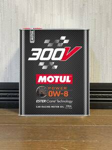 【国内正規販売品】モチュール 300V パワー 0ｗ8 2L×1缶 100%化学合成(エステルコア) エンジンオイル 小排気量ターボ MOTUL POWER