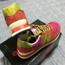 NEW BALANCE/ニューバランス ML574RAT×STRAY RATSストレイラッツ パープル 27.5cm 新品 元箱 変え紐 付き！_画像4