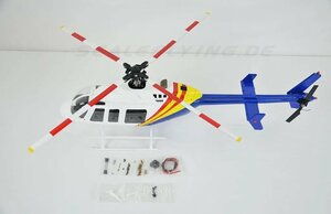 ☆特別企画☆☆４７０サイズのスケールヘリ☆リアルさ魅力☆470 B AirRescue Supaer Scaleのボディとコックピットの販売です。