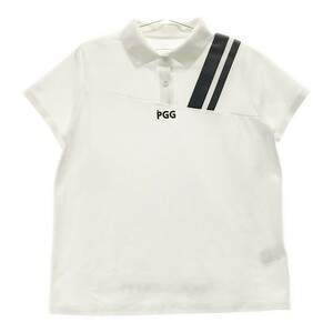 【1円】PGG PEARLY GATES パーリーゲイツ 2021年モデル 半袖ポロシャツ ホワイト系 2 [240001733305] ゴルフウェア レディース