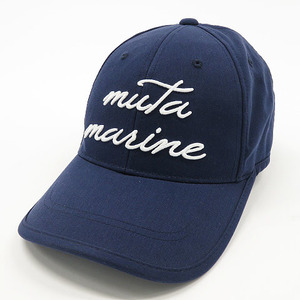 【即決】muta MARINE ムータマリン キャップ ネイビー系 57-59 [240001710680] ゴルフウェア