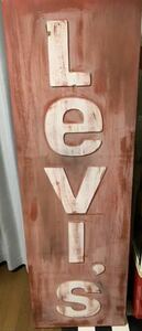  not for sale Levi's wooden signboard extra-large size store signboard 