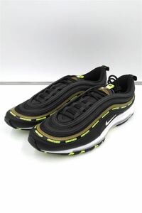 NIKE◆Nike×undefeated Air max97/DC4830ローカットスニーカー/26.5cm/BLK