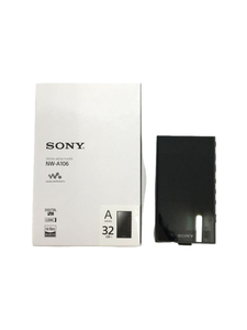 SONY◆デジタルオーディオプレーヤー(DAP)/NW-A106/(B)/32GB ブラック/
