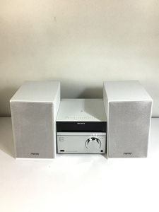 SONY◆ミニコンポ・セットコンポ CMT-SBT40 (W) [ホワイト] Bluetooth