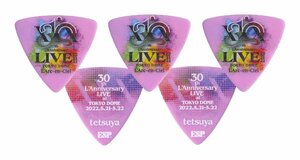 即決◆新品◆送料無料ESP PA-LT10-30th LIVE Pink/5枚セット L’Arc-en-Ciel 30th L’Anniversary LIVE tetsuya Pick ピック/メール便