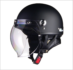 【リード工業】 CROSS CR-760 ハーフヘルメット ハーフマットブラック