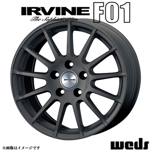 アーヴィン F01 アルミホイール(1本) 16x7.0 +31 120 5穴[72.6](ガンメタリック) / 16インチ IRVINE IMPORT 輸入車