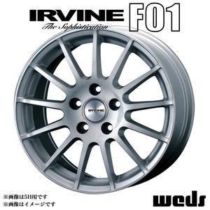 アーヴィン F01 アルミホイール(1本) 15x6.0 +35 98 4穴[58.1](ハイパーシルバー) / 15インチ IRVINE IMPORT 輸入車