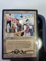 ●MTG● AN Bazaar of Baghdad(英語 サイン) その１_画像8