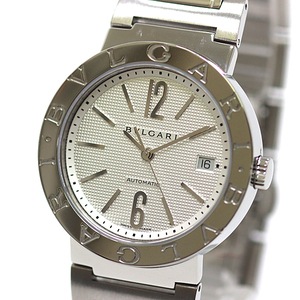 BVLGARI ブルガリ メンズ腕時計 ブルガリブルガリ BB38SSAUTO シルバー文字盤 自動巻き【中古】
