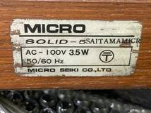 J024034(073)-630/YH5000【名古屋】MICRO マイクロ SOLID-5 ターンテーブル_画像5