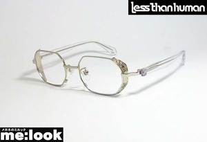 Меньше, чем человеческое rezan Heval Hexagon Glasses Glasses Рамки Minami SAN 3733 C-1-LIMITED Размер 48 градусов серебро чистый