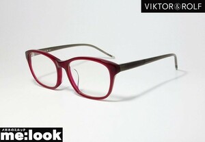 Viktor&amp;Rolf ビクター&amp;ロルフ 汎用ケースの為特価 クラシック 眼鏡 メガネ フレーム 70-5013-2 サイズ51 チェリー