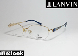 LANVIN　ランバン 日本製　made in Japan レディース 眼鏡 メガネ フレーム VLC535J-0A39-54 度付可 ライトゴールド